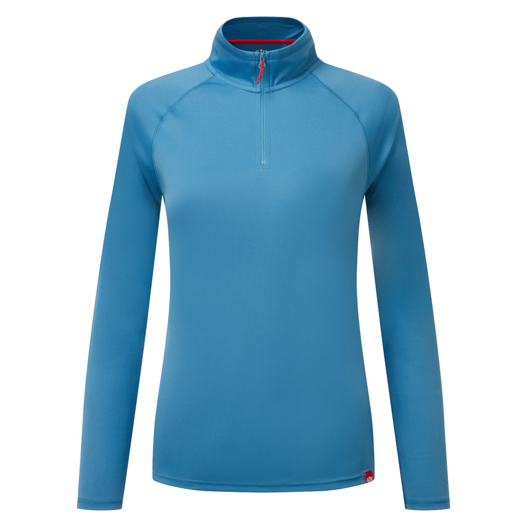 Gill Women's UV Tec L/S Zip Tee