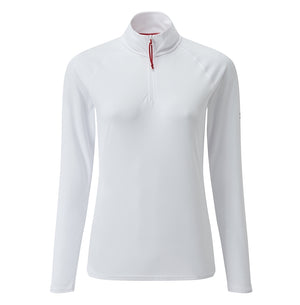 Gill Women's UV Tec L/S Zip Tee